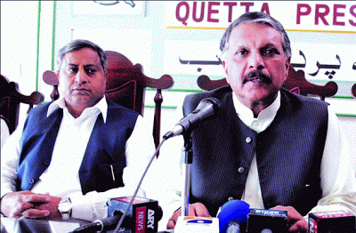Quetta, Zia Ul Haq, Pml-a, Press conference